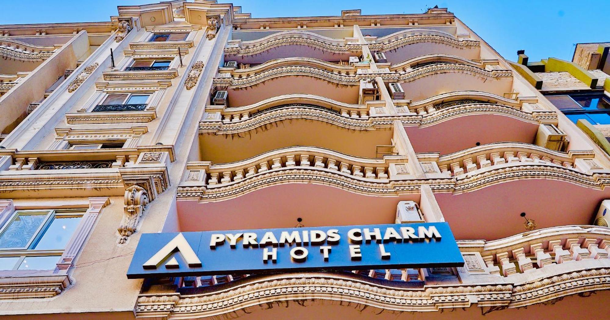 Pyramids Charm Hotel Al Kawm al Akhdar Bagian luar foto
