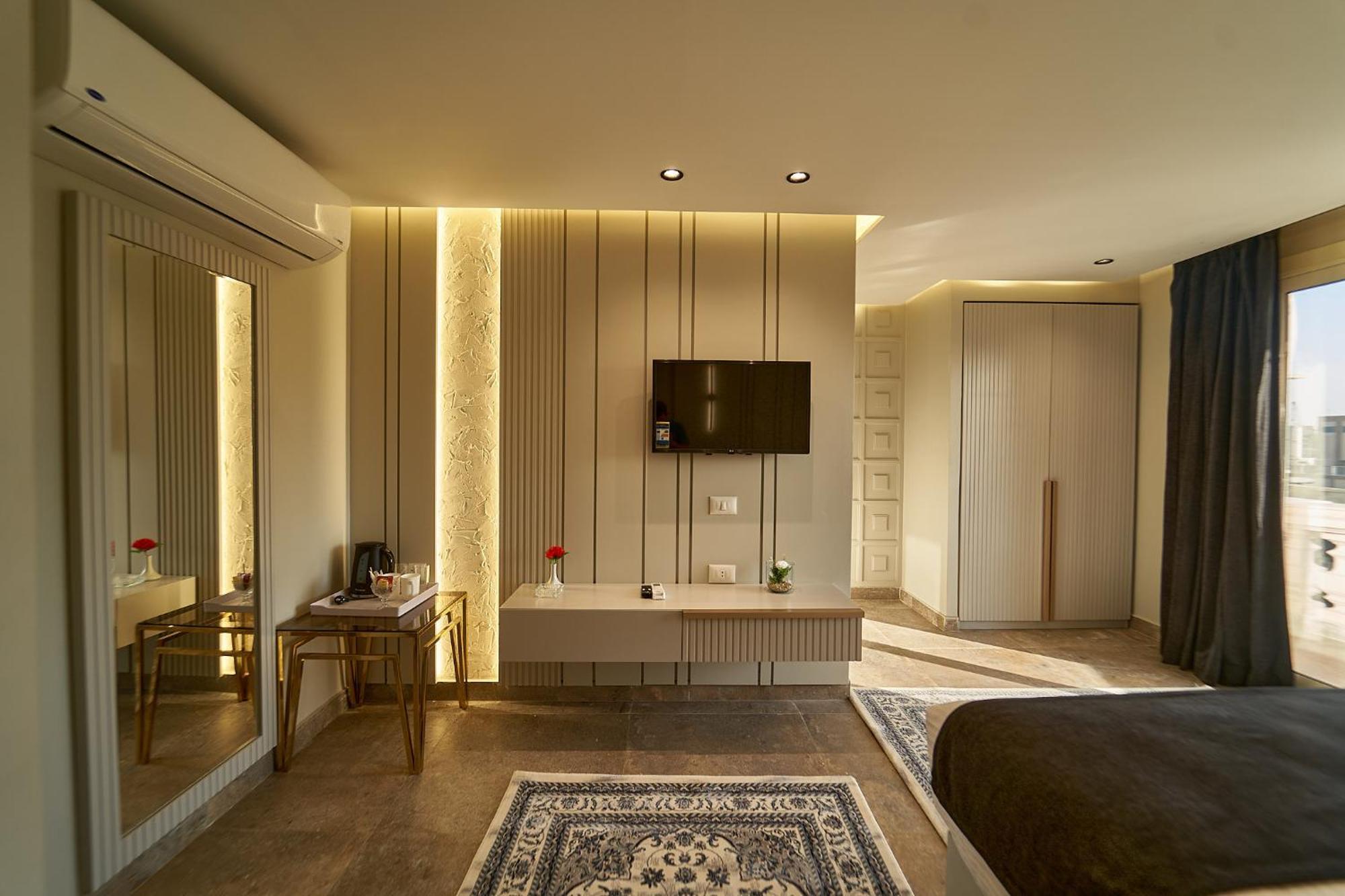Pyramids Charm Hotel Al Kawm al Akhdar Bagian luar foto