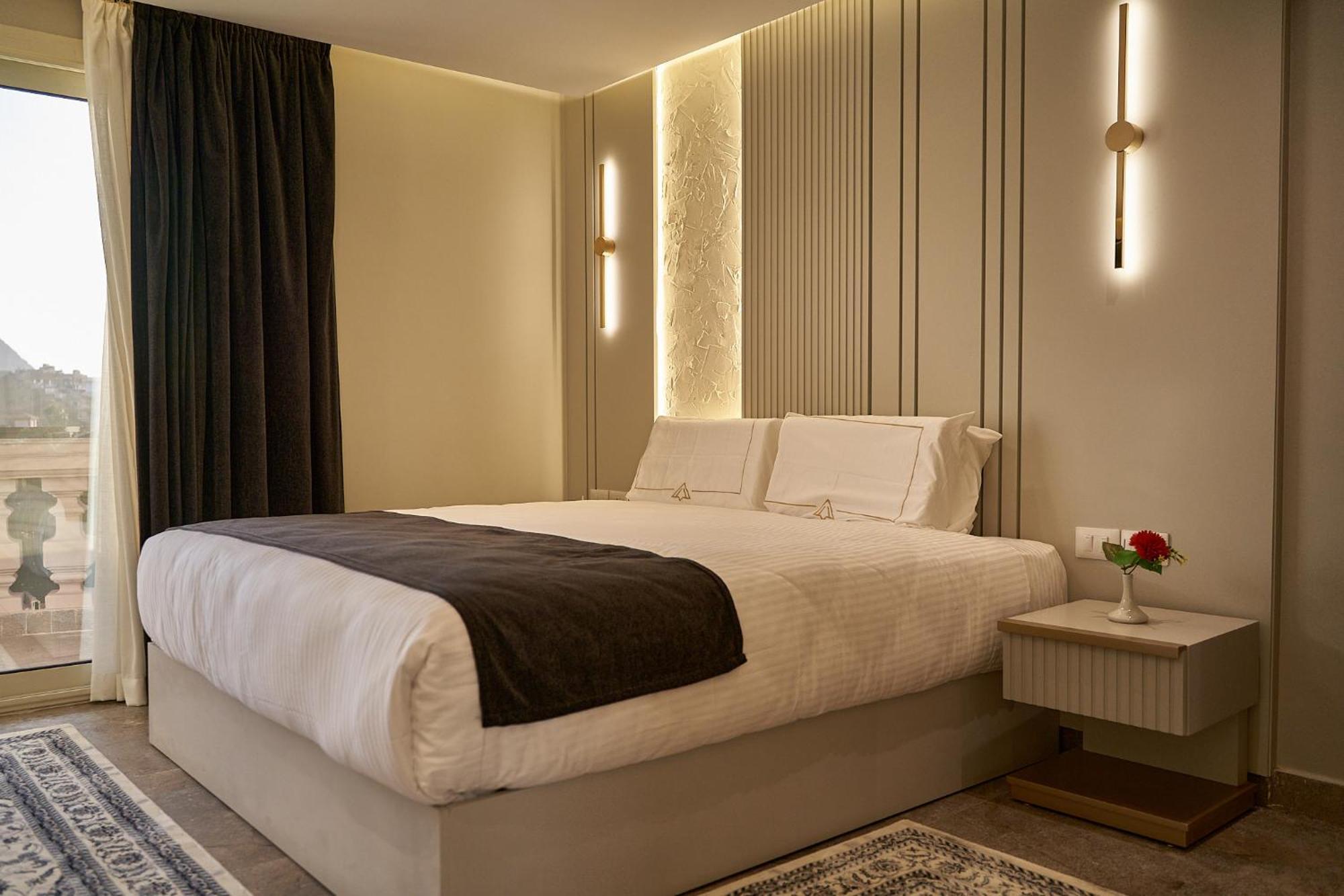 Pyramids Charm Hotel Al Kawm al Akhdar Bagian luar foto