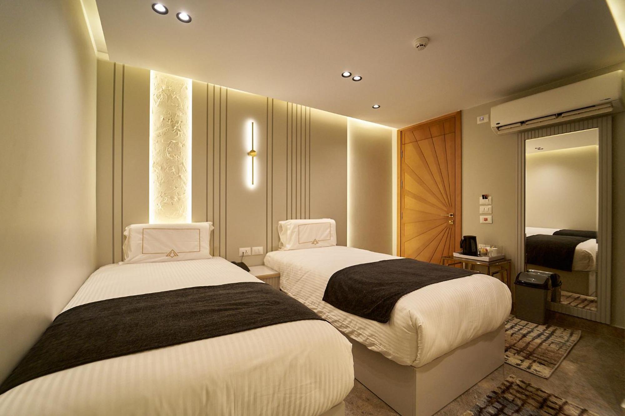 Pyramids Charm Hotel Al Kawm al Akhdar Bagian luar foto