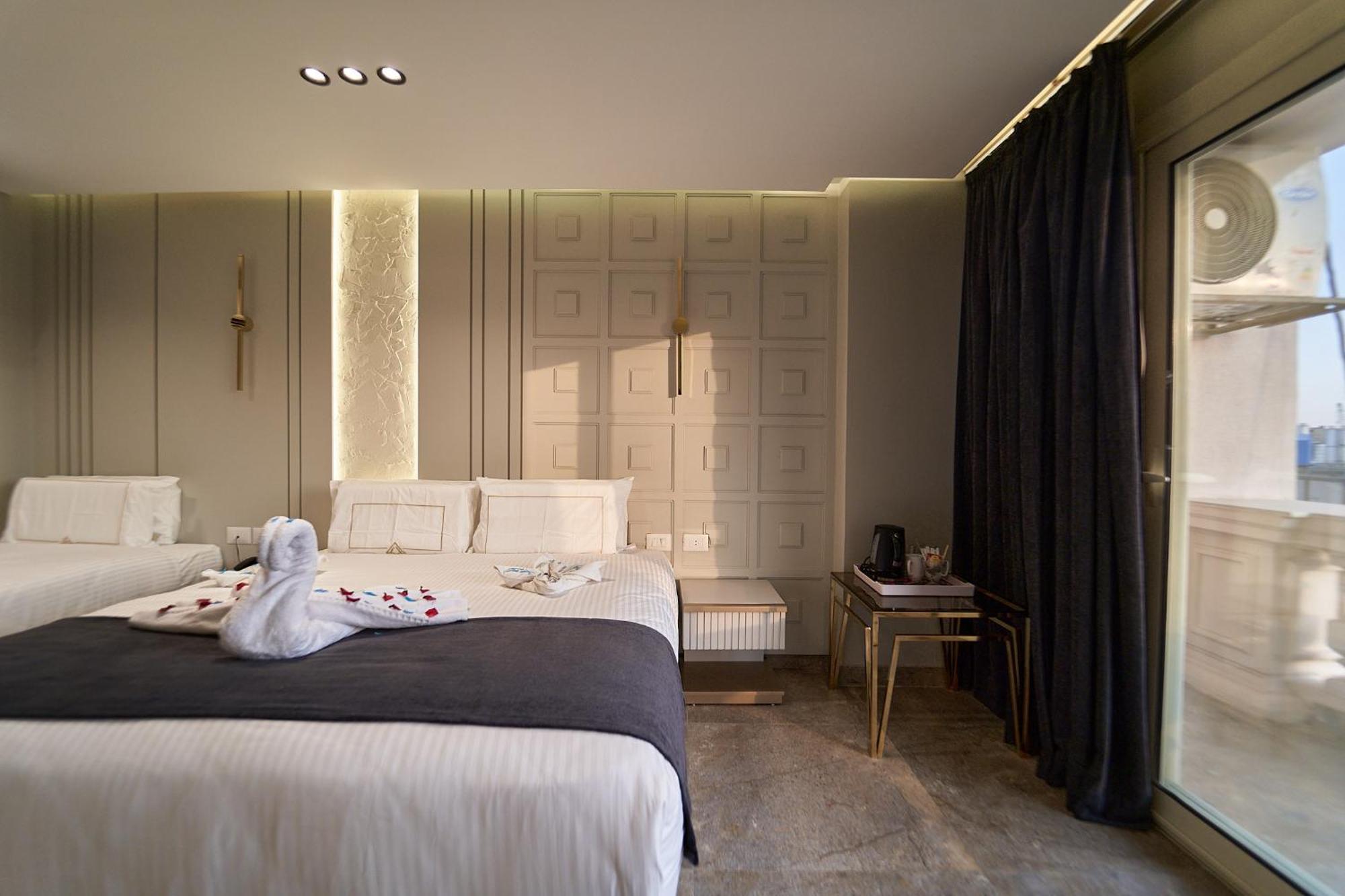 Pyramids Charm Hotel Al Kawm al Akhdar Bagian luar foto