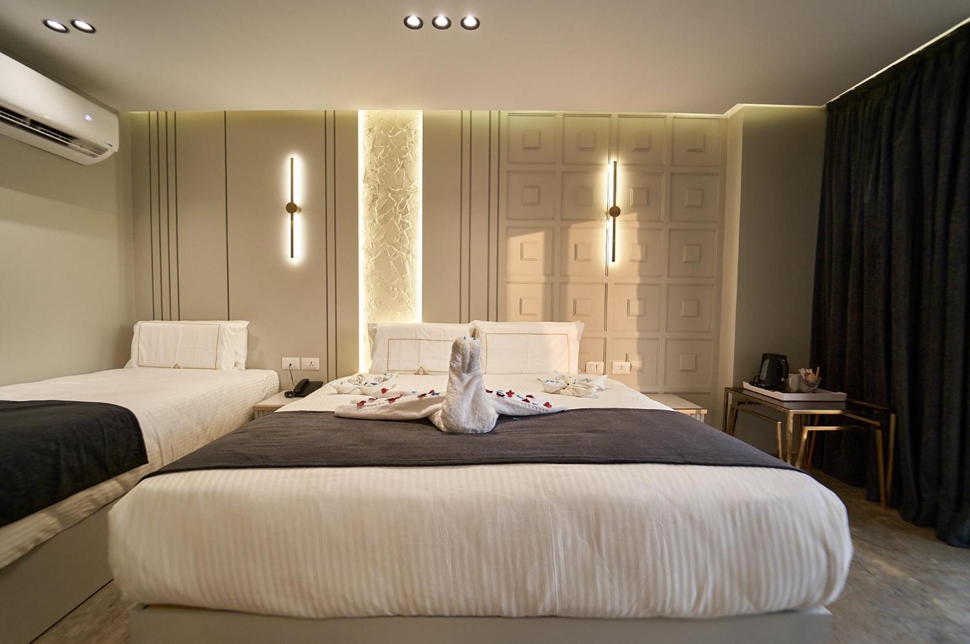Pyramids Charm Hotel Al Kawm al Akhdar Bagian luar foto